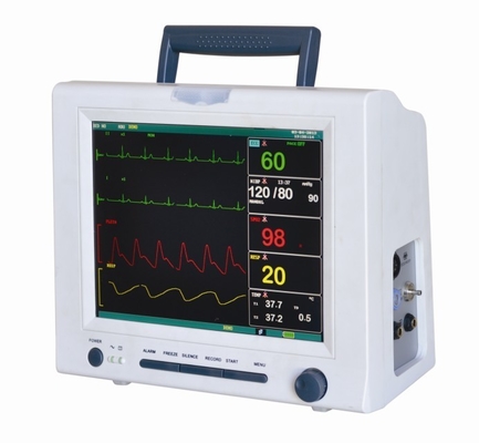ECG、RESP、NIBP、SPO2の病院の携帯用複数の変数忍耐強いモニター