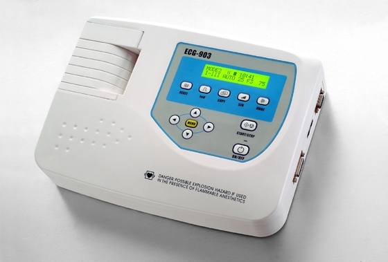 標準 12 は反漂流システム ECG-903 が付いているデジタル ECG 機械 12bit/1000Hz を導きます